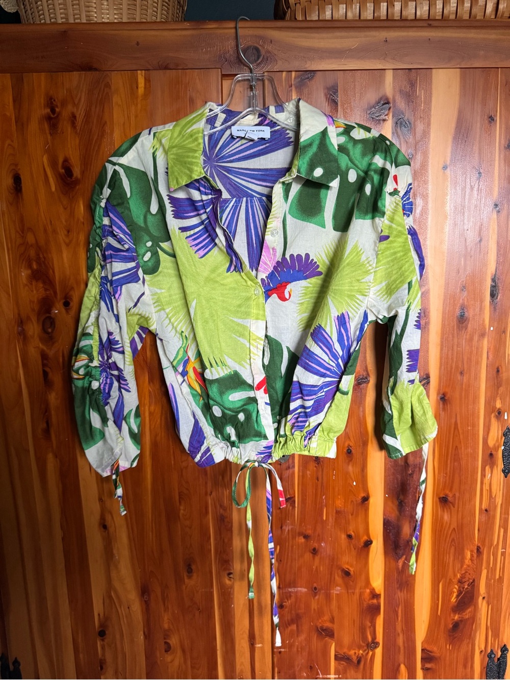 100% Cotton tropical top